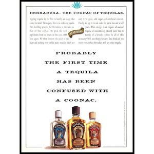 1994 Herradura Tequila Vintage Print Ad 3 Bottles Man Cave Bar Wall Art